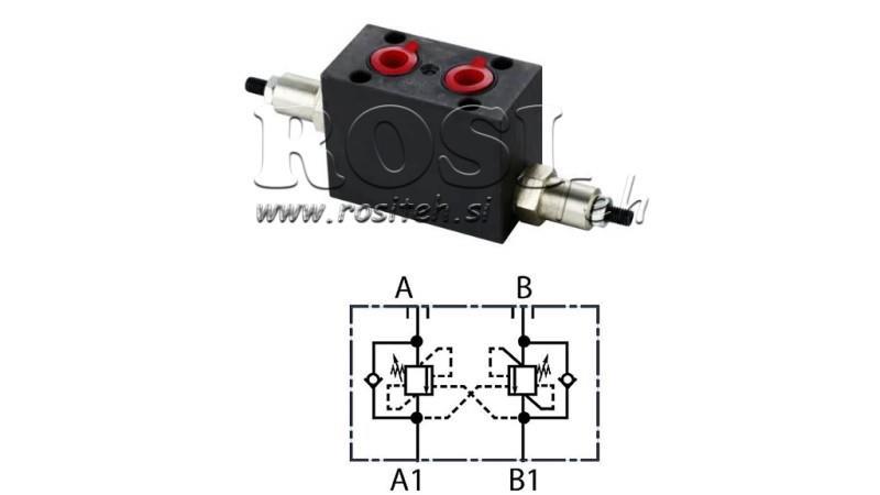 OVERCENTER PER YEAT-ASSEMBLATO VALVOLA