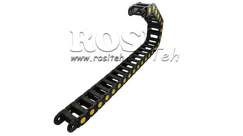 ŁAŃCUCH PROWADZĄCY DO WĘŻY HYDRAULICZNYCH CK25a (wysokość 25mm-szerokość 60mm)