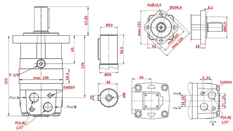 HIDROMOTOR MS 400
