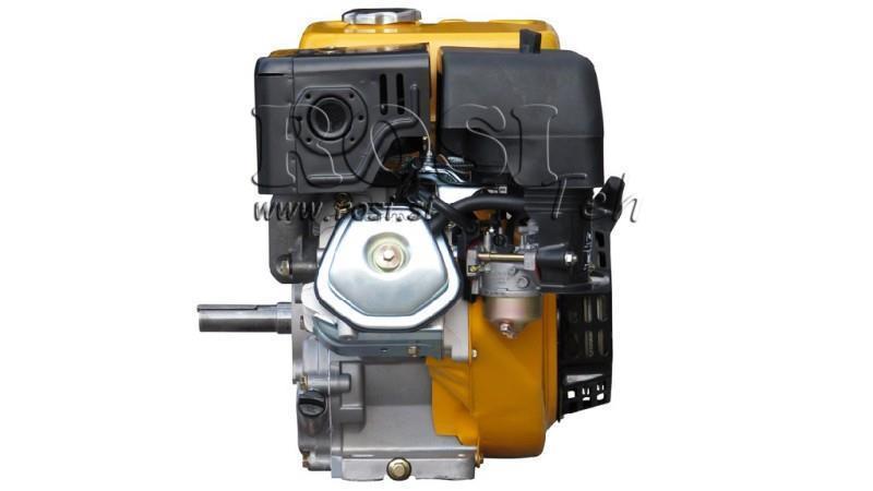 gasoline engine EG4-270cc-6,56kW-8,92HP-3.600rpm-H-KW25x88.2-hand start