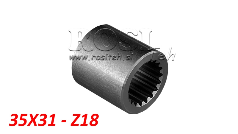 PTO HAMMASRATAS 35X31 18 HAMMAST D48 L50