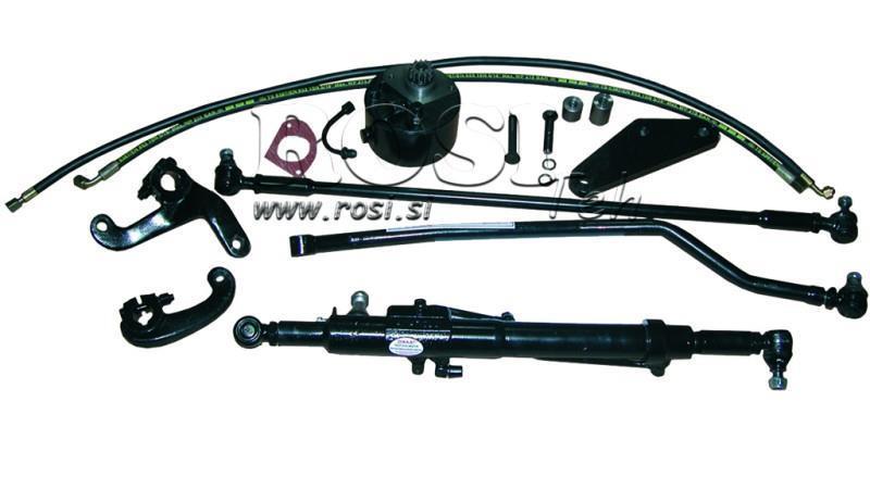 AUXILIÁRIS HYDRAULIKUS KORMÁNY KÉSZLET MASSEY FERGUSON 255 Vékony Tengely (32mm)