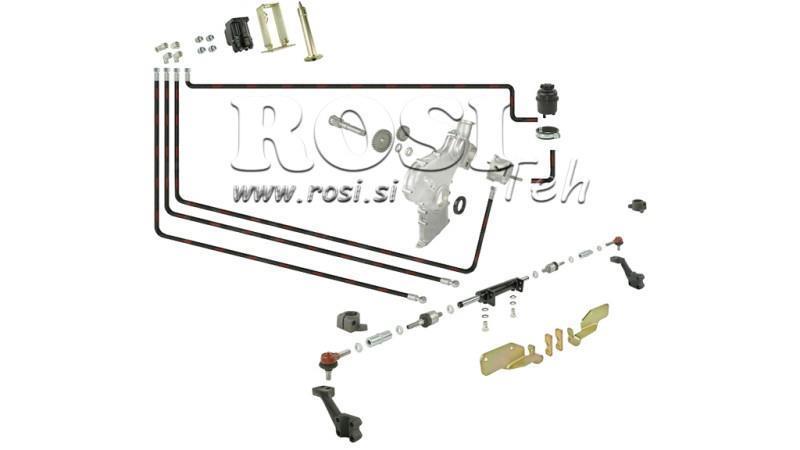 HYDRAULISK STYRNING HYDROSTATISK SET URSUS C360 (PUMP PÅ PTO) - FRAMCYLINDER