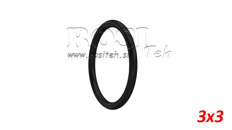 SKIR'CO Lot De 10 Joints Toriques Nitrile 25x3 Mm - Joints D'Étanchéité Caoutchouc Résistants Huile Et Températures - Pour Plomberie, Auto, Hydraulique
