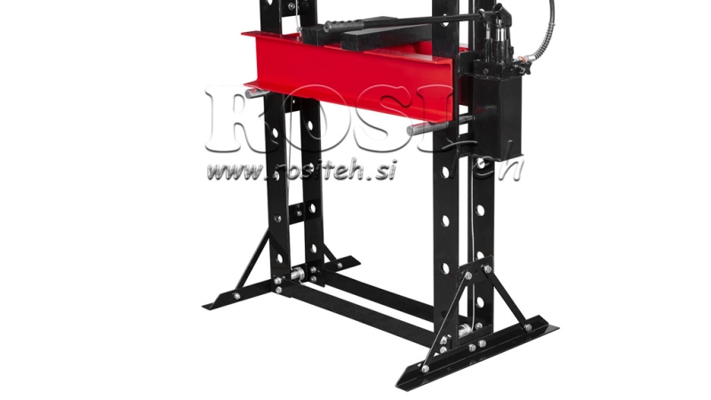 TALLER PRENSA HIDRÁULICA PARA RODAMIENTOS 50T - DOBLE VELOCIDAD
