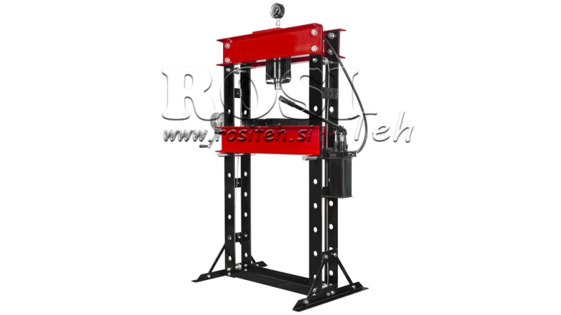 TALLER PRENSA HIDRÁULICA PARA RODAMIENTOS 50T - DOBLE VELOCIDAD