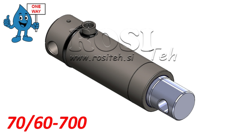 HYDRAULISK CYLINDER MONO 70/60-700