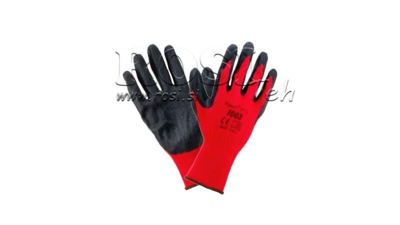 GLOVES COATED WITH LATEX - NUMBER 8