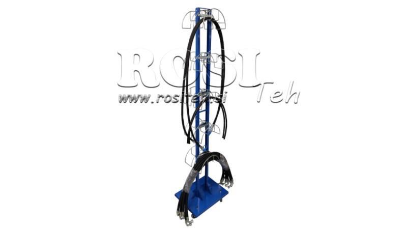 CART FOR DISPOSAL HYDRAULIC HOSES 10 SPOTS