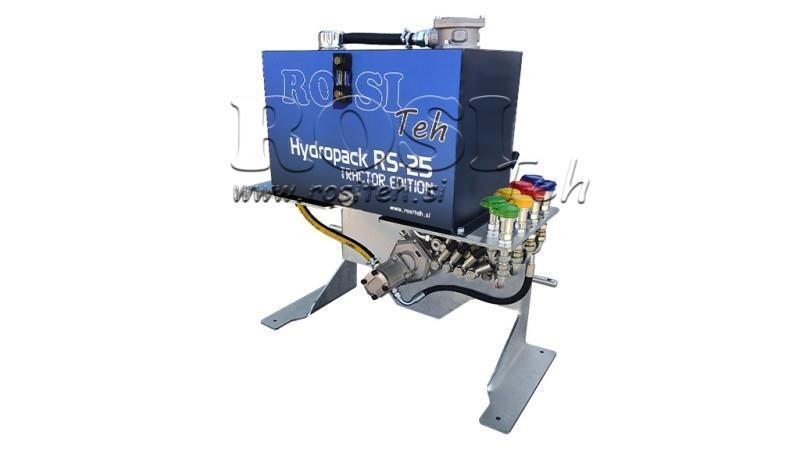 AGREGADO HIDRÁULICO DE TRACTOR CON UNA CAPACIDAD DE 70lit FLUJO 53lit/min 4XP80