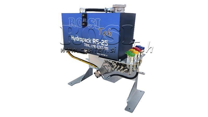 HYDRAULICKÝ AGREGÁT TRAKTORA S KAPACITOU 100lit PRIETOK 53lit/min 4XP80