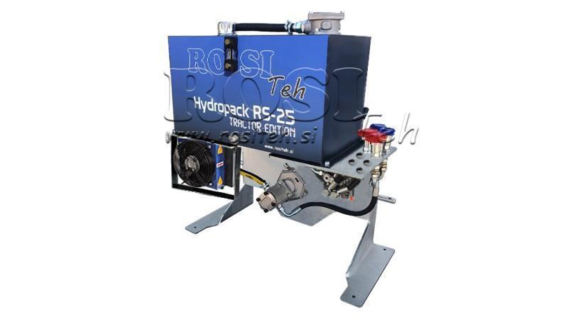 TRACTOR HYDRAULIC AGGREGATE CAPACITY 100lit FLOW 53lit/min 2XP80 - WITH OIL COOLER