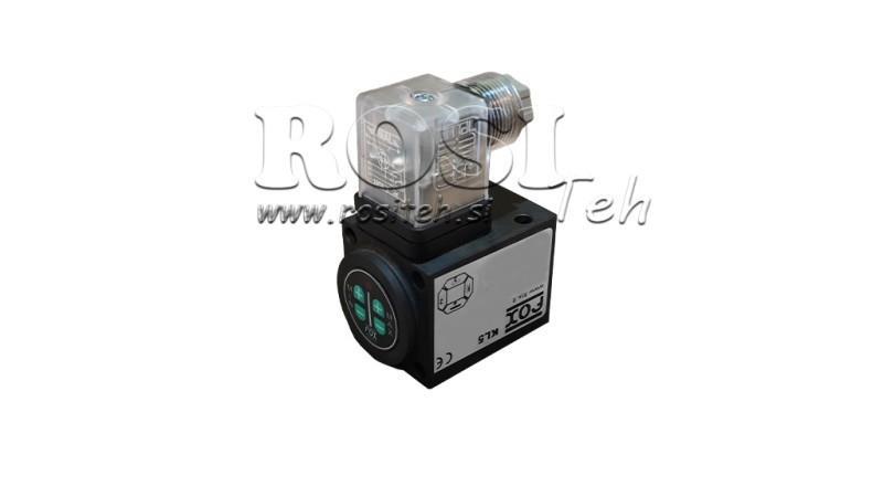 CHAVE ELETRÔNICA DE PRESSÃO KL55 0-200 BAR (MÁX.500BAR)