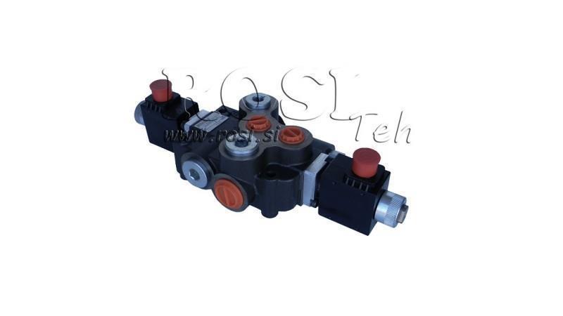 VANNE HYDRAULIQUE 1xZ80 12V CC