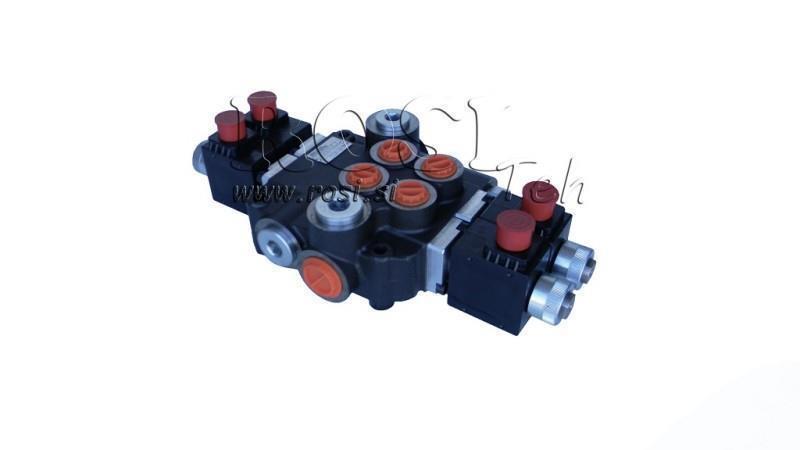 HYDRAULIC VALVE 2xZ80 12V DC