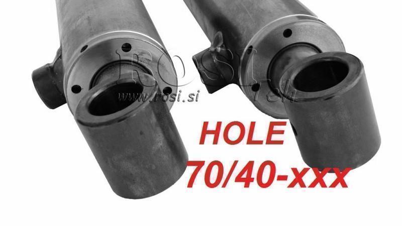 hidravlični cilinder hole 70-40-250