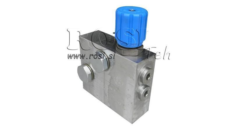 HYDRAULIC PRIORITY VALVE FOR HYDRAULIC MOTOR MP-MR-MH