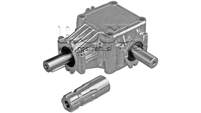 CAJA DE ENGRENAJES EN ÁNGULO PTO 1:2.88 (10HP-7KW)