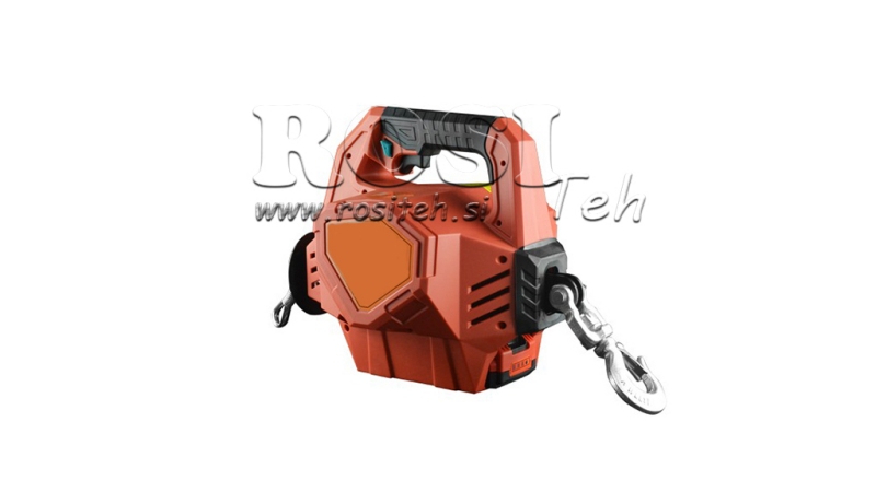 PORTABLE BATTERY-POWERED WINCH AKU 1000 LBS / 455 kg