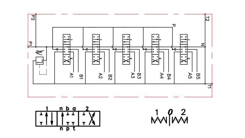 VALVĂ HIDRAULICĂ 5xPC70