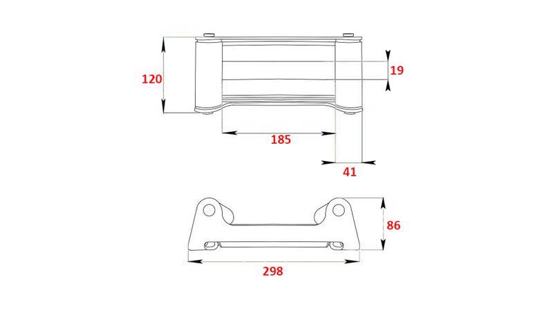 ROLLER VEZETÉS DWM, DWH, DWT, DWHI 9000-22000 ACÉLKÖTÉLHEZ