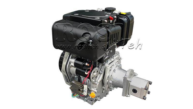 DIESELKOPPLUNG YANMAR 435cc + PUMPE GR.2 8cc (Durchfluss = 28,8 lit/min)