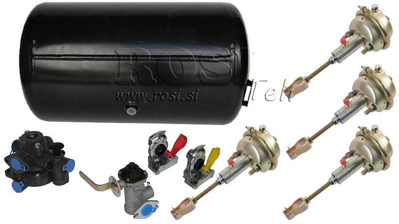 2 Pneumatici Per Rimorchio 4.00-8 Con Tubo D'Aria - Adatti Per Rimorchio DDR HP400 - 2