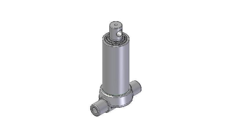 2531F -CYLINDER TELESKOPOWY INFERIORNY – OTWÓR 3 ETAPY SKOKU 500 ŚREDNICA 95