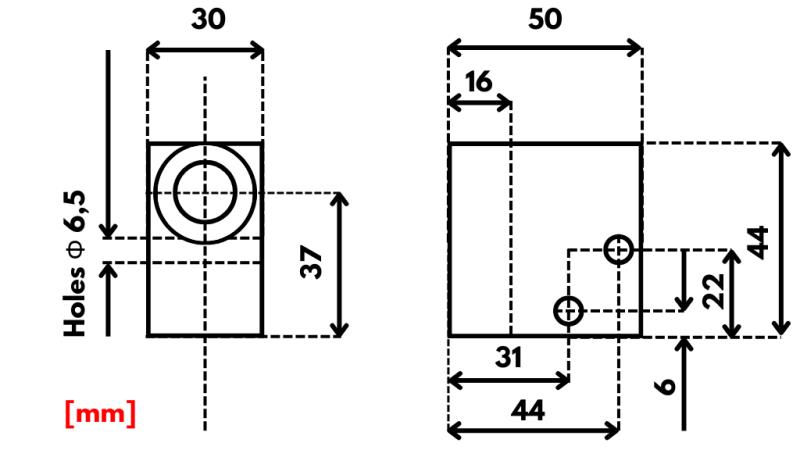 CONTENITORE PER VALVOLA IDRAULICA A 2 VIE REXROTH 3/8 40 LIT