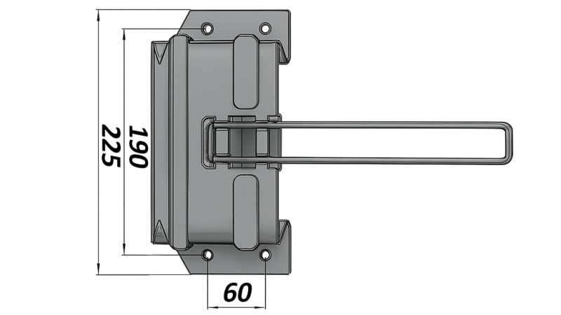 DRŽÁK PRO METALOVÝ KLÍN 5 000 KG
