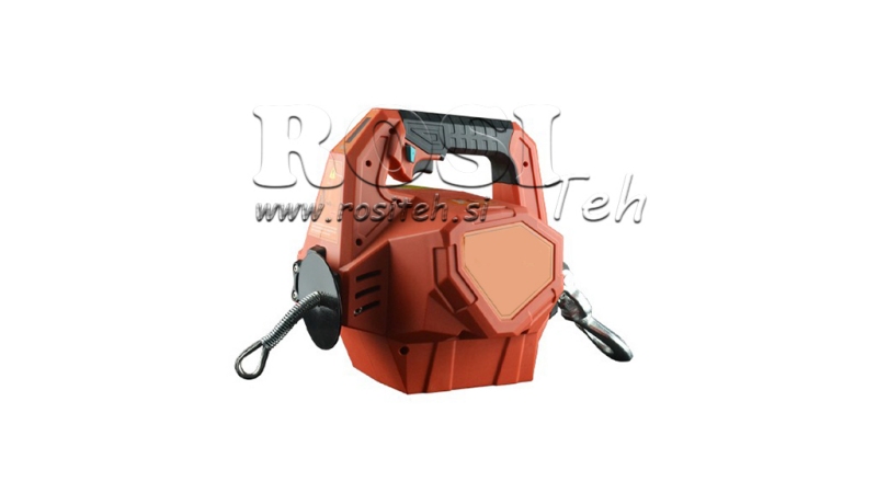 PORTABLE BATTERY-POWERED WINCH AKU 1000 LBS / 455 kg