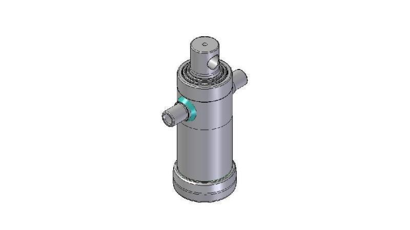 3032F -CYLINDER TELESKOPOWY STANDARD/OTWÓR 3 ETAPY SKOK 683 ŚREDNICA 112