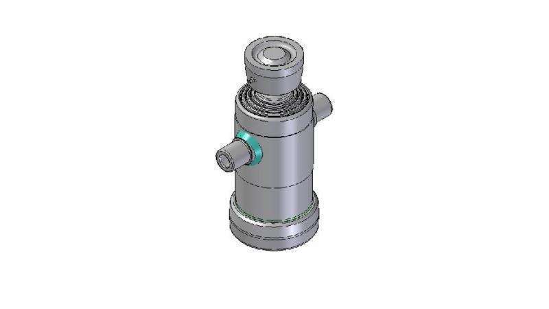 3041S - CILINDRO TELESCOPICO STANDARD/BALL 4 STADI CORSO 670 DIAMETRO 124