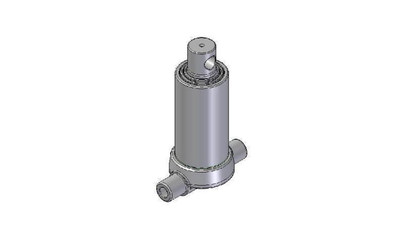 3532F - CYLINDRE TÉLESCOPIQUE INFÉRIEUR – TROU 3 DEGRÉS COURSE 683 FI 112