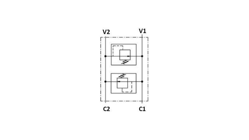 HIDRAVLIČNI REGULATOR PRITISKA 30-210 BAR ZA HIDROMOTOR MS
