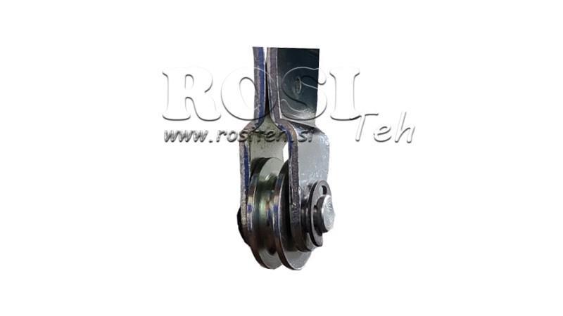 PULL LEVER L280 WITH PULLEY FI24mm