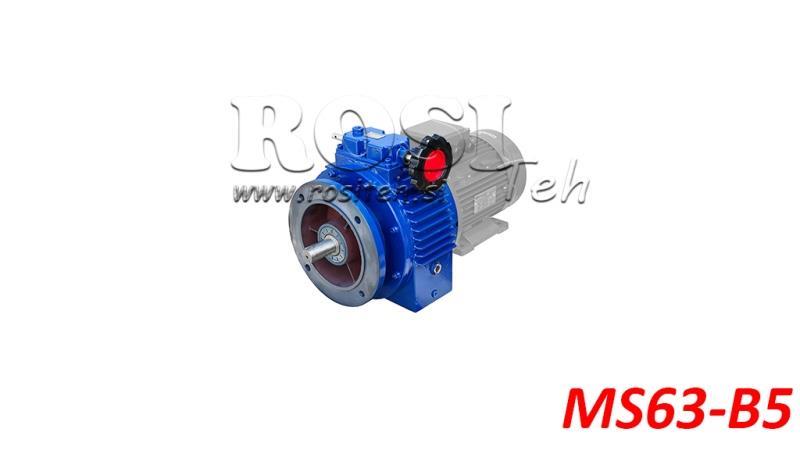 UDL VARIABLE REDUCER VOOR ELEKTRISCHE MOTOR MS63-B5