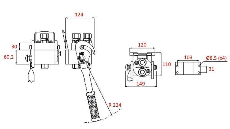 MULTI-FASTER COUPLING 2wie BSP1/2 MOBILE PART