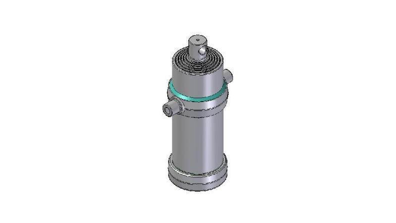 4063F -TELESCOPICKÝ CYLINDR STANDARD/DÍRA 6 STUPŇŮ CESTA 3405 PRŮMĚR 190
