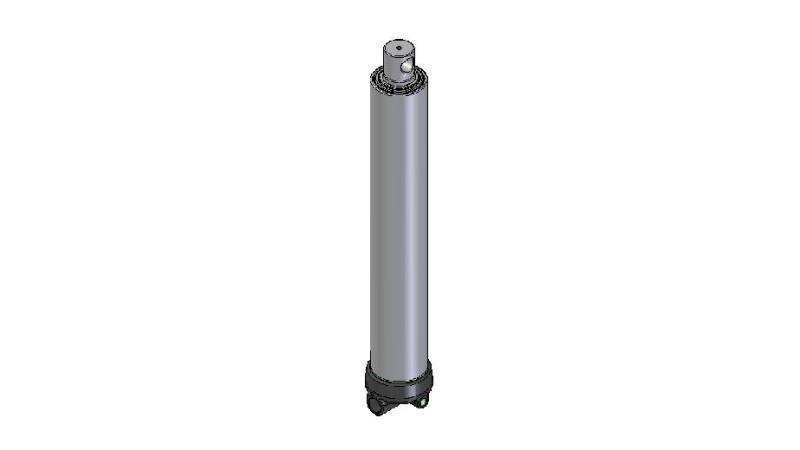 4630F -TELESCOPIC CYLINDER HOLE/HOLE 3 EXTENSIONS  STROKE 2093 Dia.124