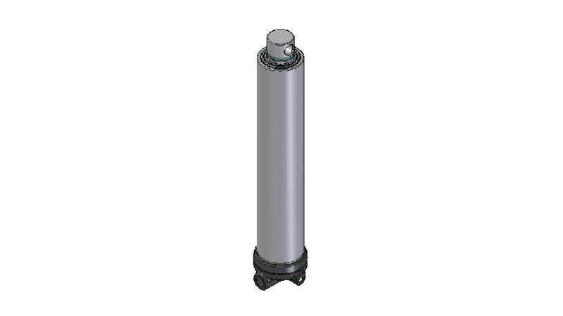4639F -TELESCOPISK Sylinder HULL - HULL 3 GRADER SLAG 2093 FI 152