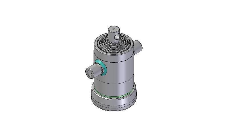 6006F -CILINDRU TELESCOPIC STANDARD/GAURĂ 6 ETAPE CURS 1000 FI 152