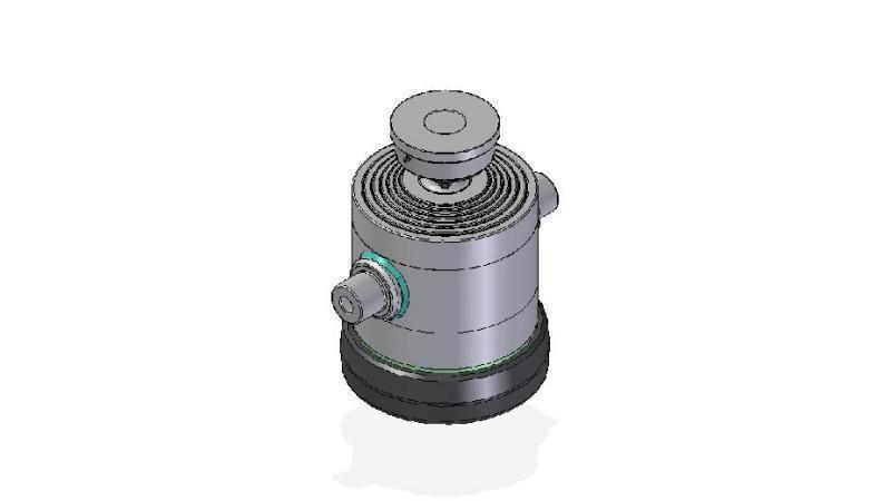 6080S -TELESCOPIC CYLINDER STANDARD/BALL 6 STAGES TRAVEL 1290 DIAMETER 300