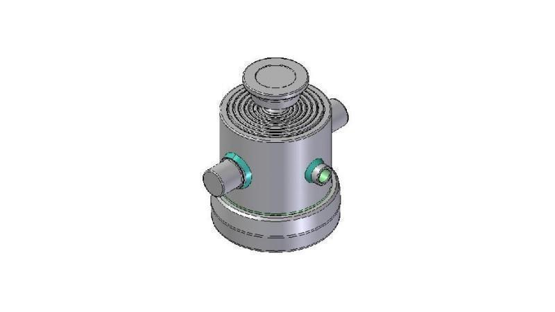 8300S -CILINDRU TELESCOPIC STANDARD/BOL 8 ETAPE CĂLĂTORIE 1000 DIAMETRU 190