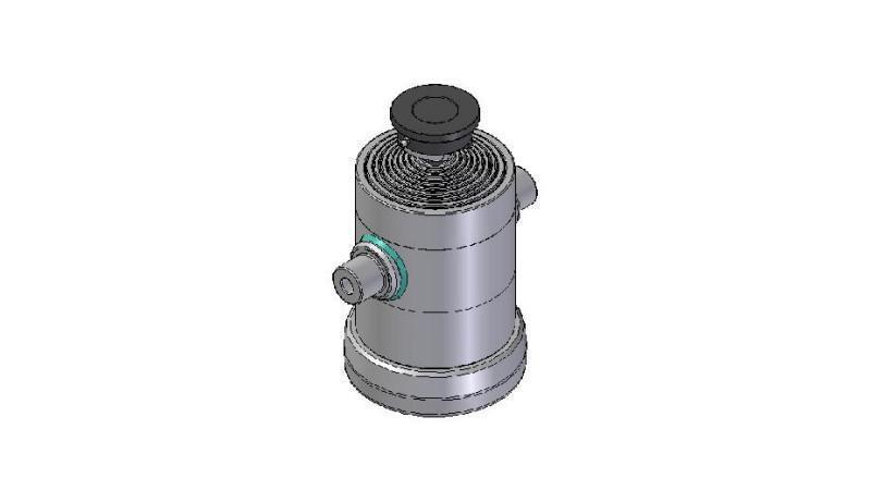 9032S -TELESCOPISK CYLINDER STANDARD/BOLL 9 STEG SLAG 2527 DIAMETER 270
