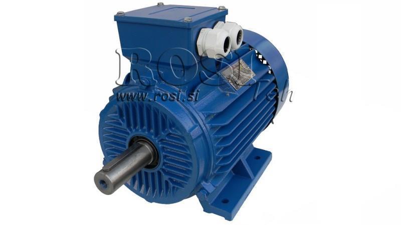 15kW-ELEKTROMOTOR Y3 160M2-2_2930rpm 3Faz nohy-B3