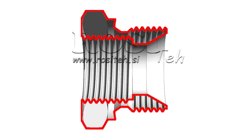 HIDRAVLIČNI ADAPTER MOŠKI-ŽENSKI 1-3/4