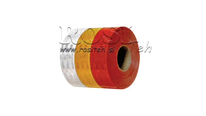REFLEKTIVT BAND 3M - GUL - 1 meter