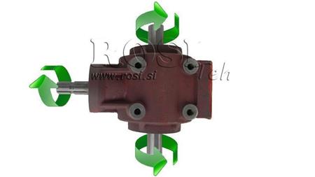 ENGRANAJE DE ÁNGULO PTO-R11S 1:2 (48HP-35kW)