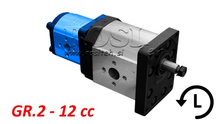 HIDRAULIČNA PUMPA 20A12X201 DRUGA GR.2 12 CC LIJEVA